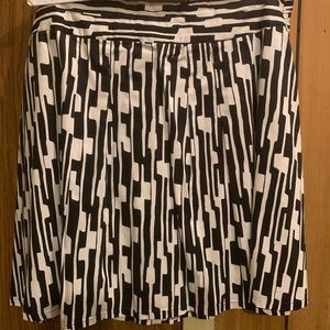Plus size midi skirt